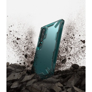 Etui Ringke Fusion-X Xiaomi Mi Note 10/Pro Turquoise Green