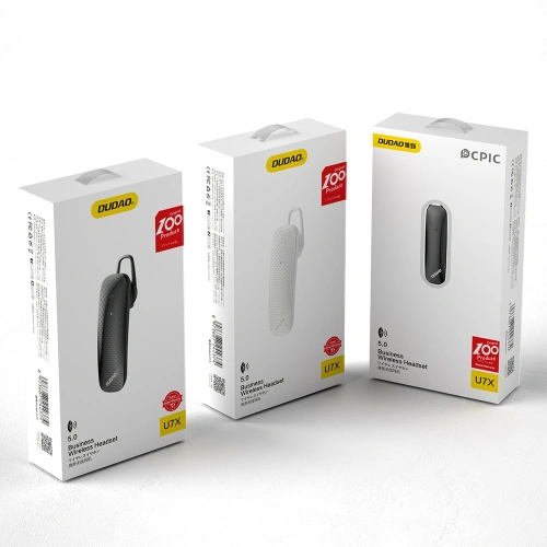 Słuchawka bezprzewodowa Dudao Bluetooth biały (U7X)