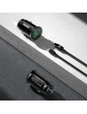 Hurtownia GSM - Auto nabíječka Dudao s porty USB QC3.0 + USB-C PD černá + kabel USB-C - Lightning 18W černá (R3PRO) - DDA127 - {ean13} - Hurt