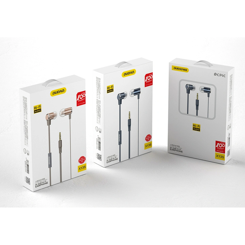 Hurtownia GSM - Căști Dudao cu telecomandă și microfon 3,5mm mini jack albastre (X13S) - DDA128 - {ean13} - Hurt