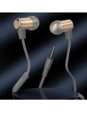 Wholesale Dudao in-ear headphones headset with remote control and microphone 3.5 mm mini jack gold (X13S) - DDA129 - {ean13} - Hurt