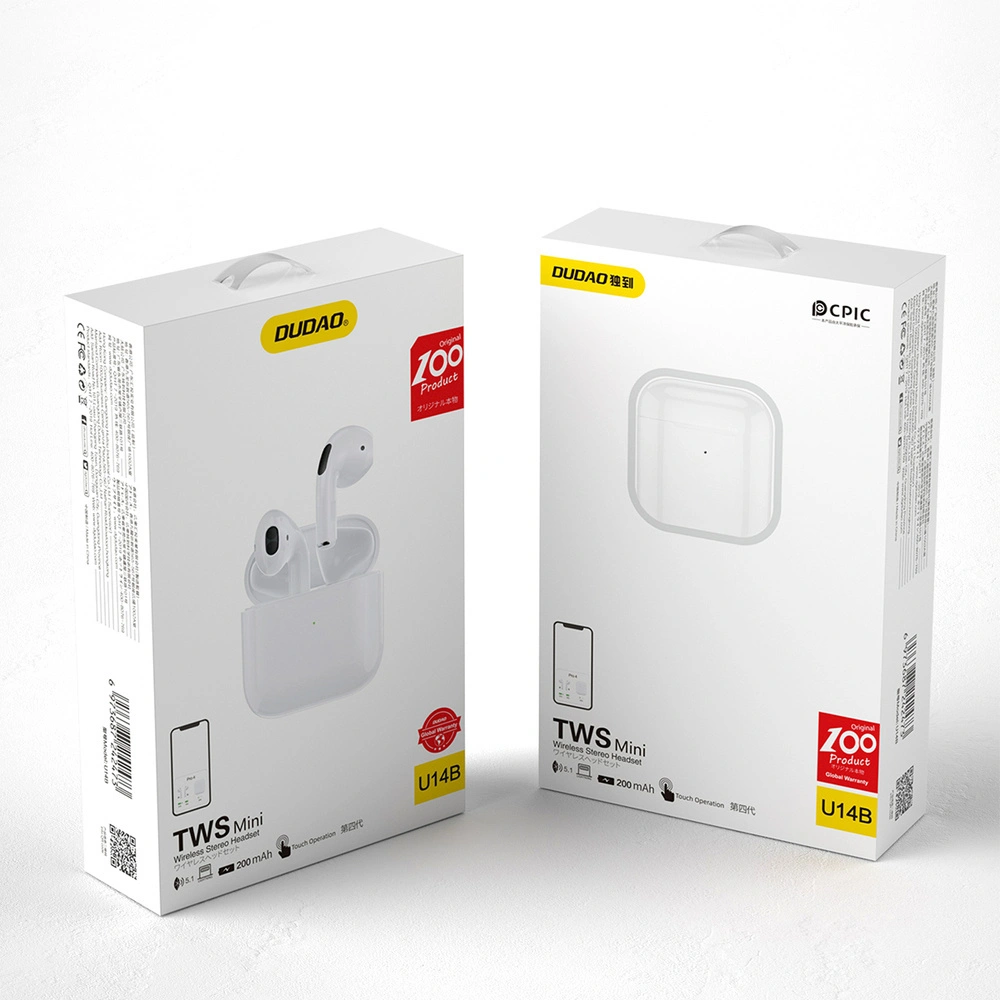 Hurtownia GSM - Bezdrátová sluchátka Dudao TWS Bluetooth bílá (U14B) - DDA131 - {ean13} - Hurt