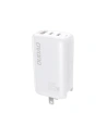 Hurtownia GSM - Încărcătorul de rețea Dudao GaN 3w1 (EU, US, UK) 2xUSB-C + USB PD QC 65W alb (A7PRO) - DDA133 - {ean13} - Hurt