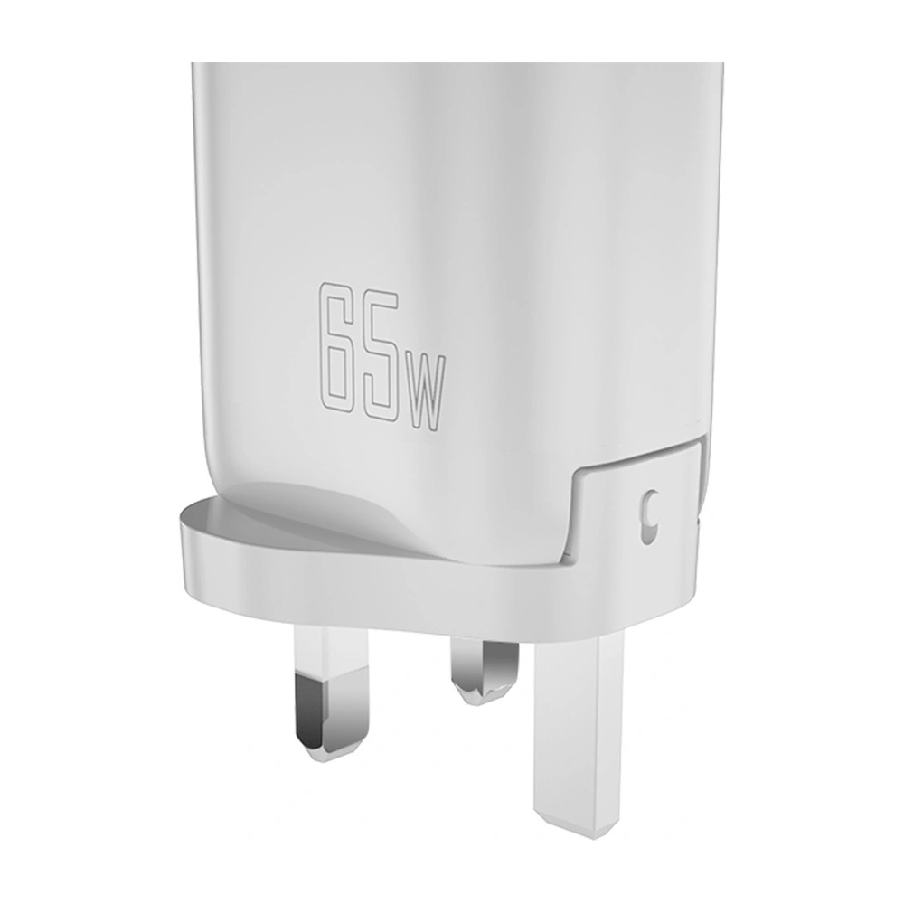 Hurtownia GSM - Hálózati töltő Dudao GaN 3w1 (EU, US, UK) 2xUSB-C + USB PD QC 65W fehér (A7PRO) - DDA133 - {ean13} - Hurt