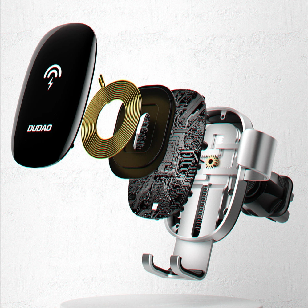 Hurtownia GSM - Upevnění do auta s indukční nabíječkou Dudao Qi 15W Gravity Air Vent černé (F3PRO) - DDA134 - {ean13} - Hurt