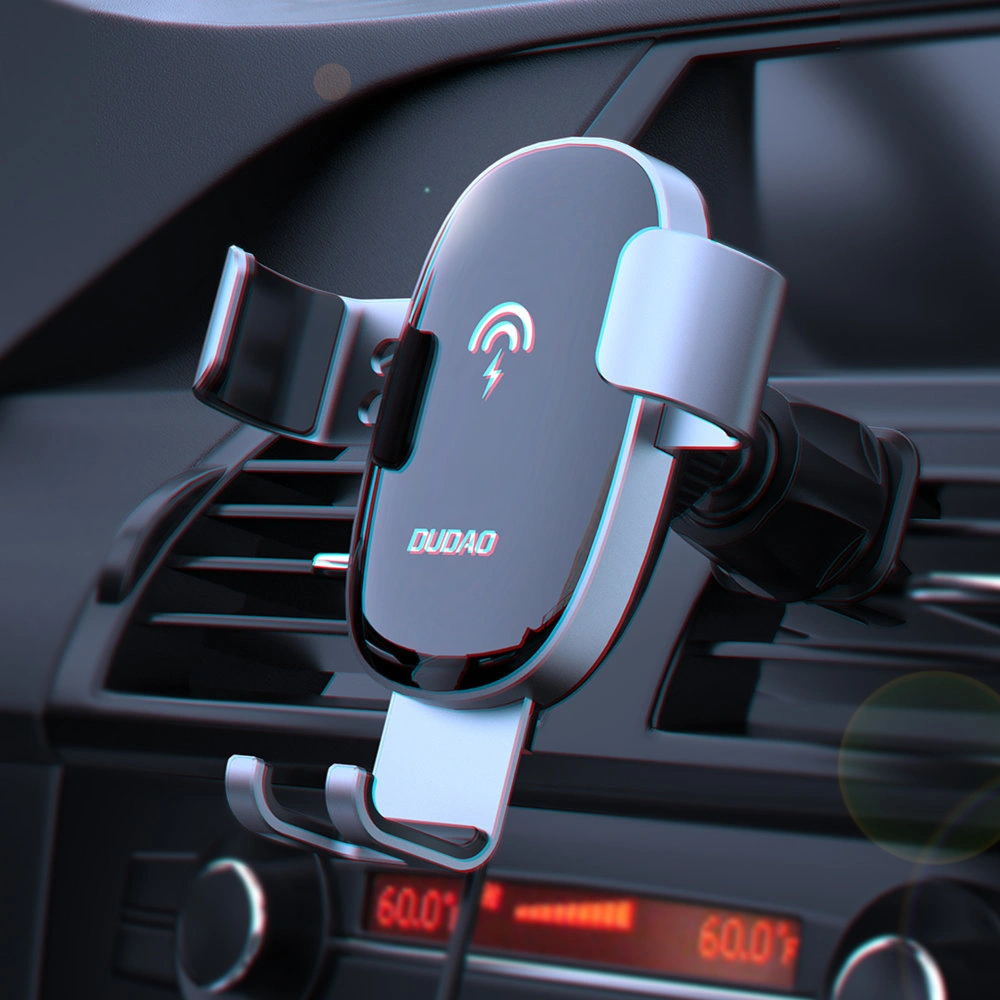 Wholesale Dudao 15W Wireless Qi Charger Gravity Car Holder for Air Vent Black (F3PRO) - DDA134 - {ean13} - Hurt