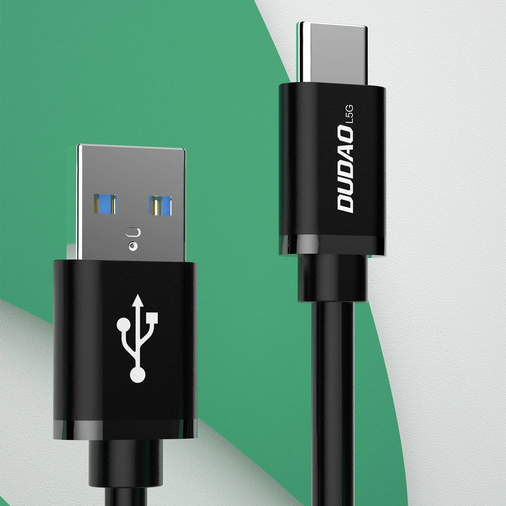 Hurtownia GSM - Kabel Dudao USB/USB-C Super Fast Charge 1m černý (L5G) - DDA137 - {ean13} - Hurt