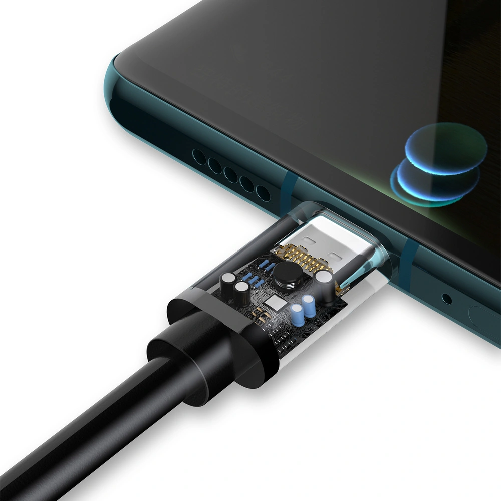 Hurtownia GSM - Kabel Dudao USB/USB-C Super Fast Charge 1m černý (L5G) - DDA137 - {ean13} - Hurt