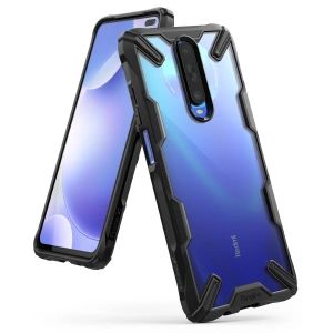 Hurtownia GSM - Etui Ringke Fusion-X Pocophone X2/Redmi K30 Černé - RGK1090BLK - {ean13} - Hurt