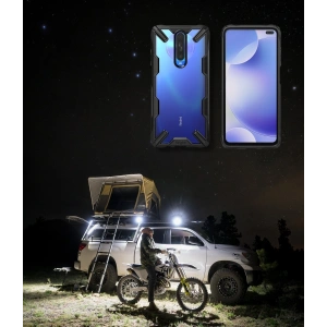 Hurtownia GSM - Etui Ringke Fusion-X Pocophone X2/Redmi K30 Černé - RGK1090BLK - {ean13} - Hurt