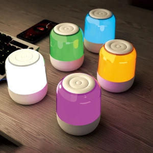 Wholesale Dudao wireless Bluetooth 5.0 RGB speaker 5W 1200mAh white (Y11S-white) - DDA143 - {ean13} - Hurt