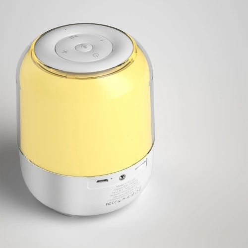 Głośnik Bluetooth 5.0 Dudao RGB 5W 1200mAh biały (Y11S)