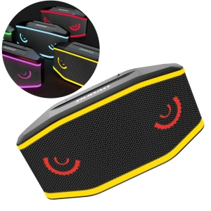 Wholesale Dudao Waterproof IP7 Wireless Bluetooth 5.0 RGB 5W 1200mAh Speaker Black (Y10XS-black) - DDA144 - {ean13} - Hurt