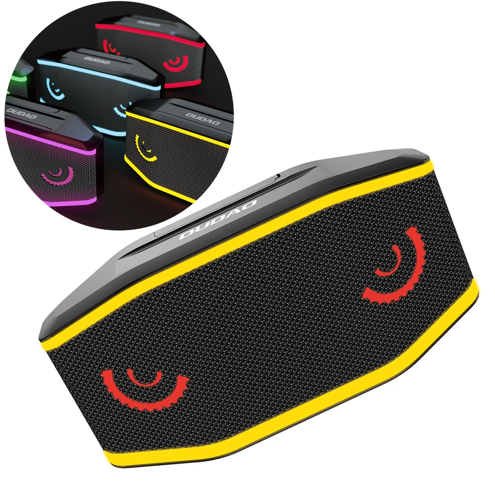 Hurtownia GSM - Difuzor Bluetooth 5.0 Dudao IPX7 RGB 5W 1200mAh negru (Y10XS) - DDA144 - {ean13} - Hurt