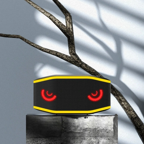 Głośnik wodoodporny Bluetooth 5.0 Dudao IPX7 RGB 5W 1200mAh czarny (Y10XS)