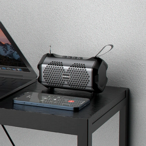 Głośnik Bluetooth 5.0 Dudao 3W 500mAh radio czarny (Y9s)