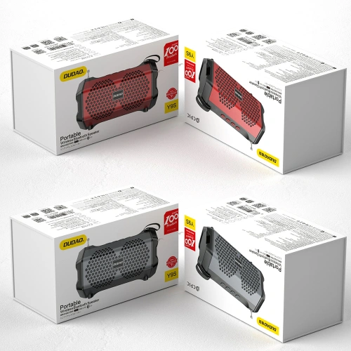 Głośnik Bluetooth 5.0 Dudao 3W 500mAh radio czarny (Y9s)