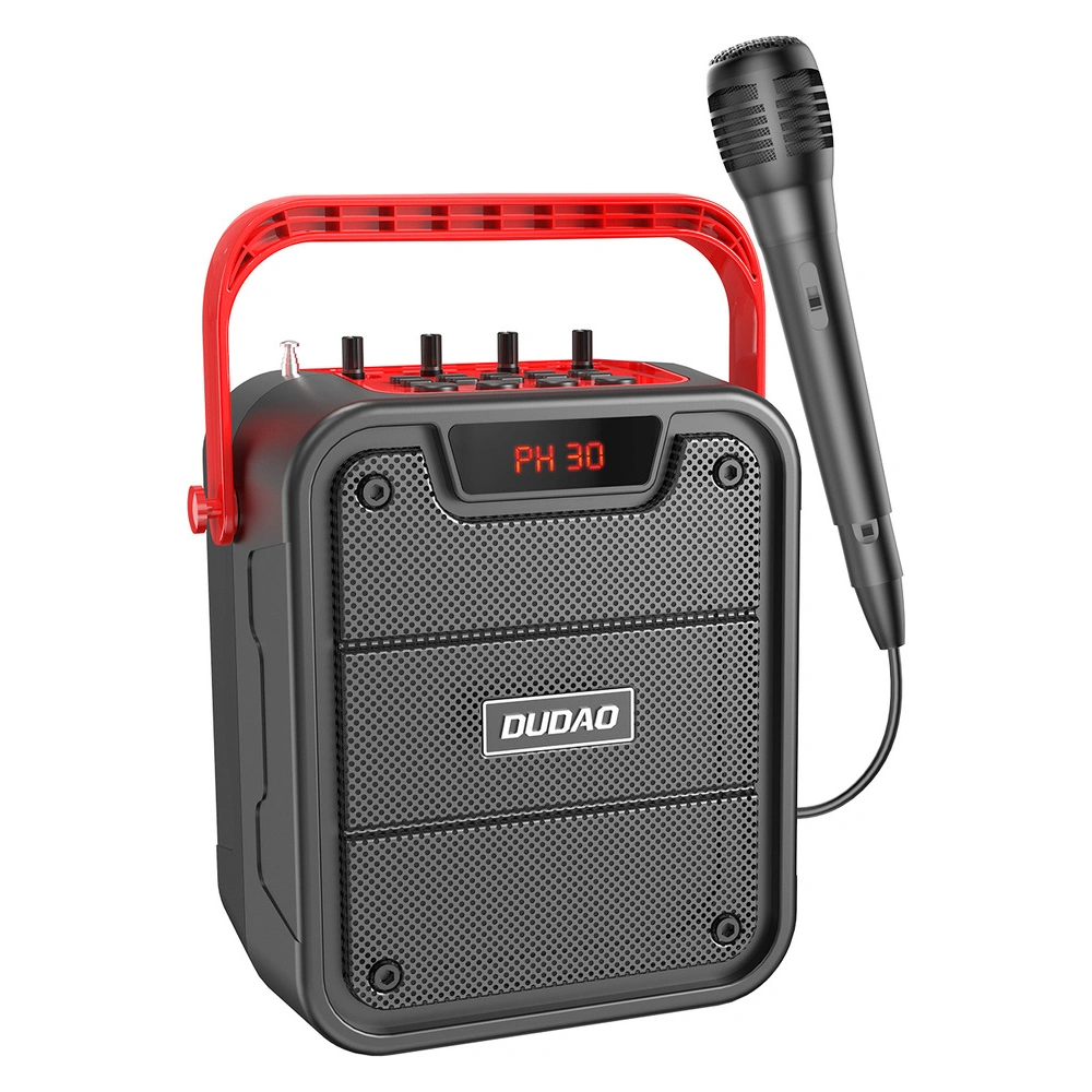 Hurtownia GSM - Karaokeset Dudao Lautsprecher + Mikrofon Bluetooth 5.0 10W 4800mAh schwarz (Y15s) - DDA146 - {ean13} - Hurt