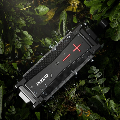 Głośnik wodoodporny Bluetooth 5.0 Dudao IPX6 10W 4000mAh czarny (Y1Pro)
