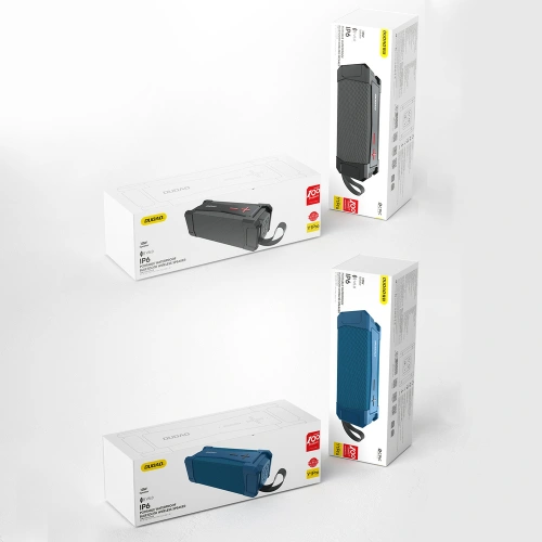 Głośnik wodoodporny Bluetooth 5.0 Dudao IPX6 10W 4000mAh czarny (Y1Pro)
