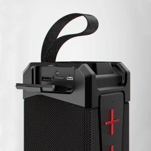 Wholesale Dudao Waterproof IPX6 Wireless Bluetooth 5.0 Speaker 10W 4000mAh Black (Y1Pro-black) - DDA148 - {ean13} - Hurt