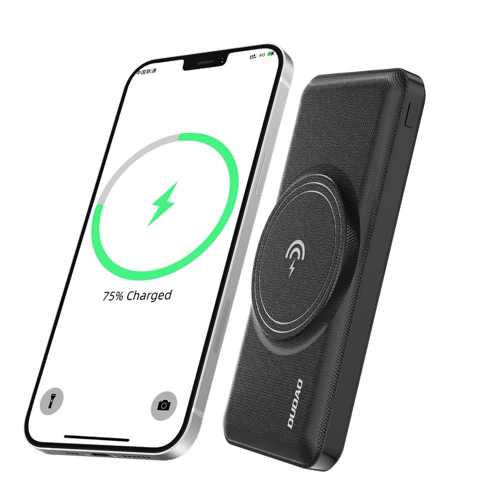 Hurtownia GSM - Powerbank mit kabellosem Laden Dudao MagSafe 10000mAh 22,5W Power Delivery Quick Charge 2xUSB/USB-C Qi 15W schwarz (K14Pro) - DDA150 - {ean13} - Hurt