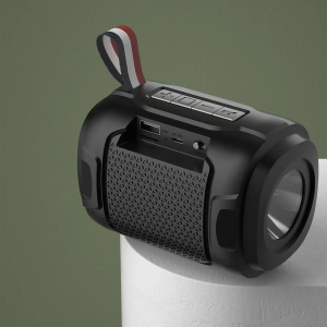 Wholesale Dudao wireless Bluetooth 5.0 speaker 3W 500mAh black (Y1S-black) - DDA151 - {ean13} - Hurt