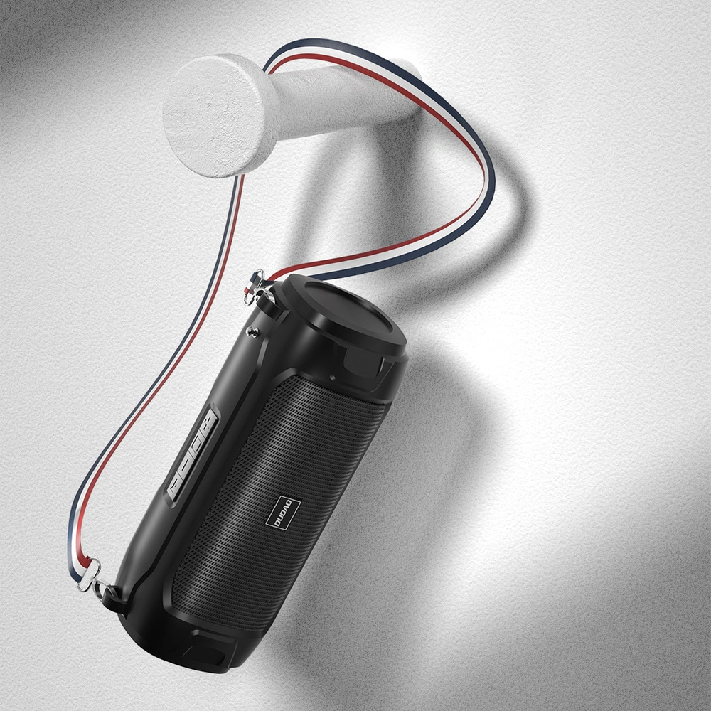 Hurtownia GSM - Bluetooth reproduktor 5.0 Dudao 5W 1200mAh FM rádio solární panel černý (Y1XS) - DDA153 - {ean13} - Hurt