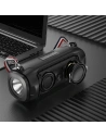 Hurtownia GSM - Bluetooth reproduktor 5.0 Dudao 5W 1200mAh FM rádio solární panel černý (Y1XS) - DDA153 - {ean13} - Hurt