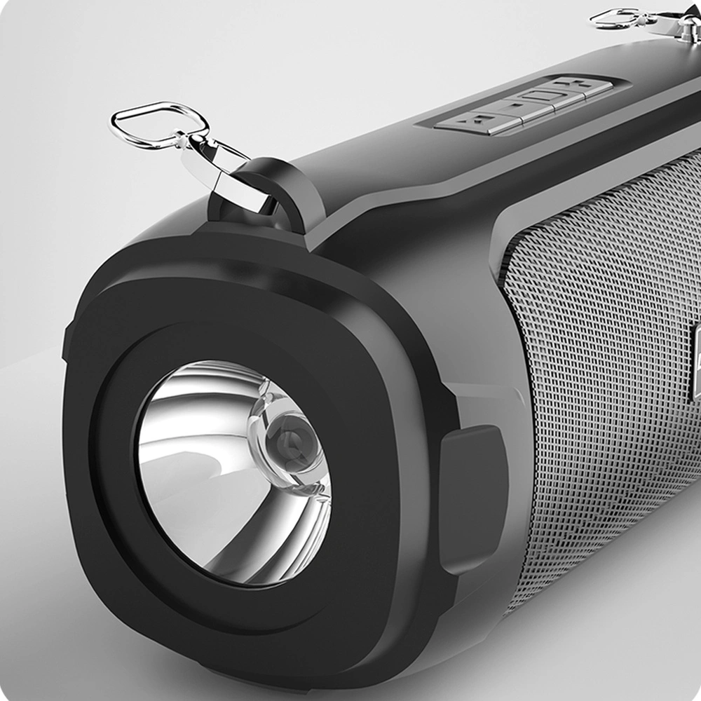 Hurtownia GSM - Bluetooth speaker 5.0 Dudao 5W 1200mAh radio FM panou solar negru (Y1XS) - DDA153 - {ean13} - Hurt
