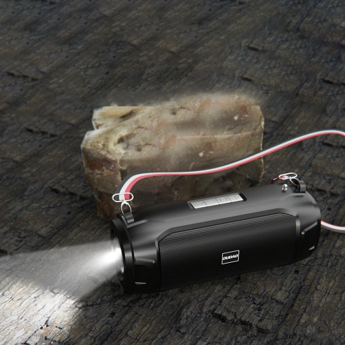 Głośnik Bluetooth 5.0 Dudao 5W 1200mAh radio FM panel solarny zielony (Y1XS)