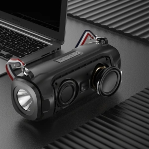 Hurtownia GSM - Bluetooth 5.0 hangszóró Dudao 5W 1200mAh FM rádió zöld napelemes panel (Y1XS) - DDA154 - {ean13} - Hurt