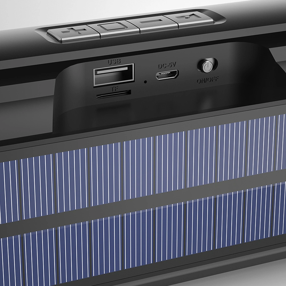 Hurtownia GSM - Difuzor Bluetooth 5.0 Dudao 5W 1200mAh radio FM panou solar verde (Y1XS) - DDA154 - {ean13} - Hurt