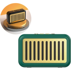 Wholesale Dudao Y13s Retro Portable Wireless Bluetooth 5.0 Speaker Green (Y13s-green) - DDA157 - {ean13} - Hurt