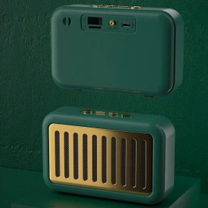 Wholesale Dudao Y13s Retro Portable Wireless Bluetooth 5.0 Speaker Green (Y13s-green) - DDA157 - {ean13} - Hurt