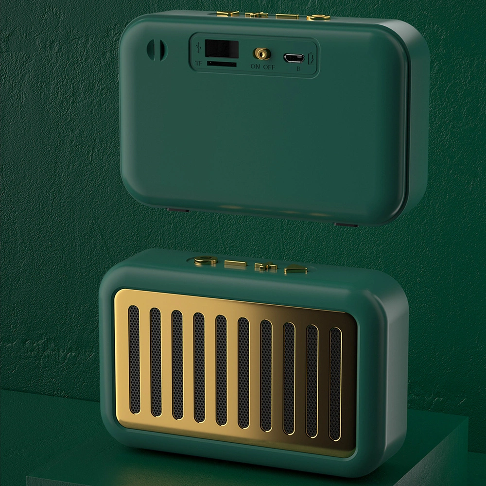 Hurtownia GSM - Retro Bluetooth 5.0 hangszóró Dudao zöld (Y13s) - DDA157 - {ean13} - Hurt