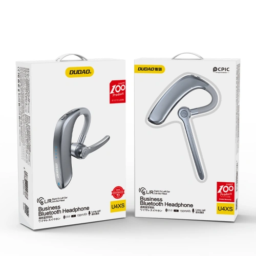 Słuchawka bezprzewodowa Dudao Bluetooth 5.0 szara (U4XS)