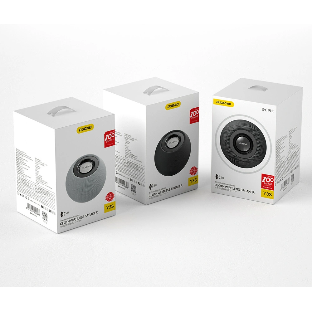 Hurtownia GSM - Bluetooth 5.0 hangszóró Dudao 3W 500mAh szürke (Y3s) - DDA159 - {ean13} - Hurt
