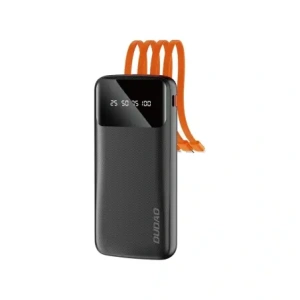 Hurtownia GSM - Powerbank Dudao 10000mAh s kabelem USB, USB-C, Lightning bílý (K6Pro) - DDA161 - {ean13} - Hurt