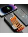 Hurtownia GSM - Powerbank Dudao 10000mAh s kabelem USB, USB-C, Lightning bílý (K6Pro) - DDA161 - {ean13} - Hurt