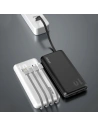 Hurtownia GSM - Powerbank Dudao 10000mAh s kabelem USB, USB-C, Lightning bílý (K6Pro) - DDA161 - {ean13} - Hurt