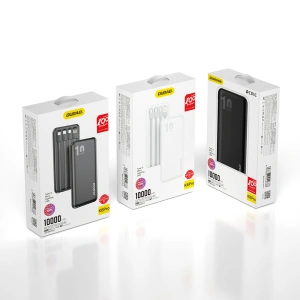 Hurtownia GSM - Powerbank Dudao 10000mAh mit USB-Kabel, USB-C, Lightning (K6Pro) - DDA161 - {ean13} - Hurt
