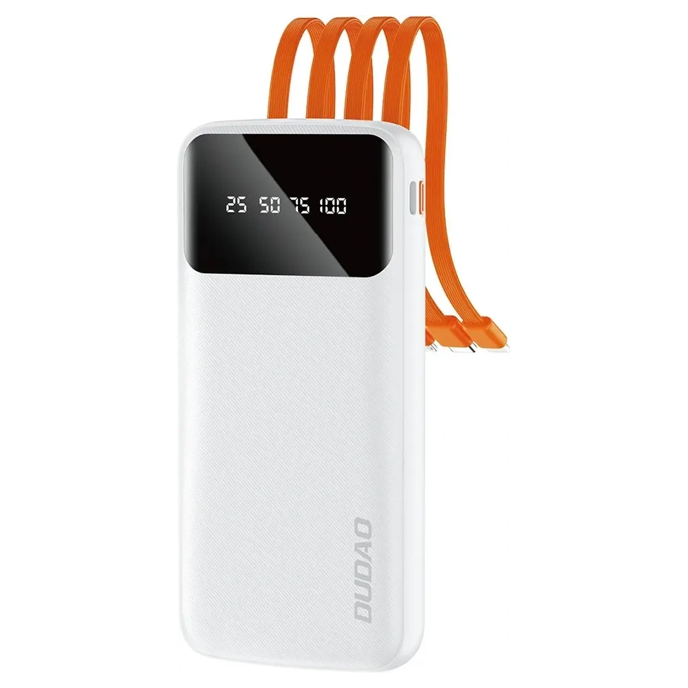 Hurtownia GSM - Powerbank Dudao 10000mAh cu cablu USB, USB-C, Lightning (K6Pro) - DDA162 - {ean13} - Hurt