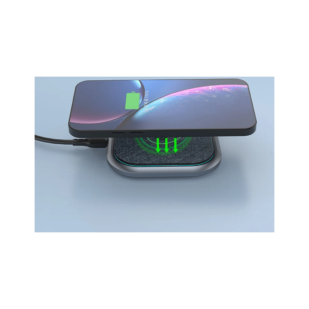 Hurtownia GSM - Încărcător wireless Dudao 15W gri (A10H) - DDA163 - {ean13} - Hurt