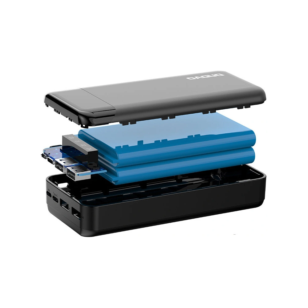 Hurtownia GSM - Powerbank Dudao 20000mAh mit 3 integrierten Kabeln USB-C/microUSB/Lightning weiß (K6Pro+) - DDA167 - {ean13} - Hurt