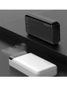 Hurtownia GSM - Powerbank Dudao 20000mAh se 3 vestavěnými kabely USB-C/microUSB/Lightning bílý (K6Pro+) - DDA167 - {ean13} - Hurt