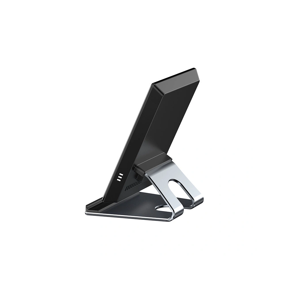 Wholesale Dudao Fast Wireless Charger With 15W Aluminum Stand Black (A10Pro) - DDA170 - {ean13} - Hurt