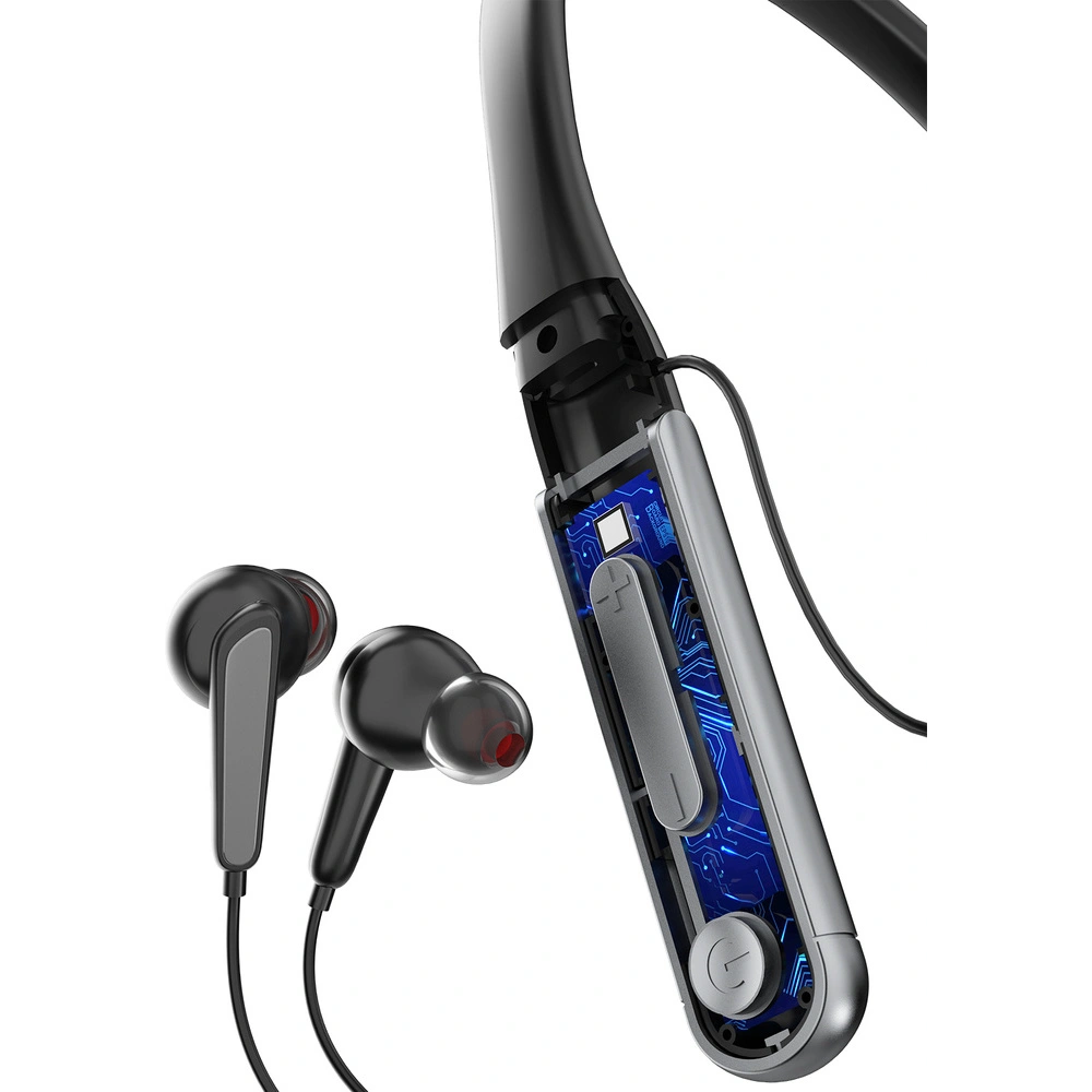 Hurtownia GSM - Bezdrátová sluchátka Dudao Neckband 400mAh černá (U5Max) - DDA171 - {ean13} - Hurt