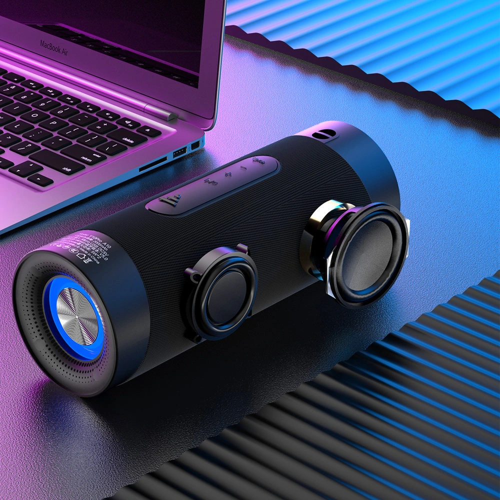 Hurtownia GSM - Głośnik Bluetooth 5.0 Dudao RGB czarny (Y10Pro) - DDA172 - {ean13} - Hurt