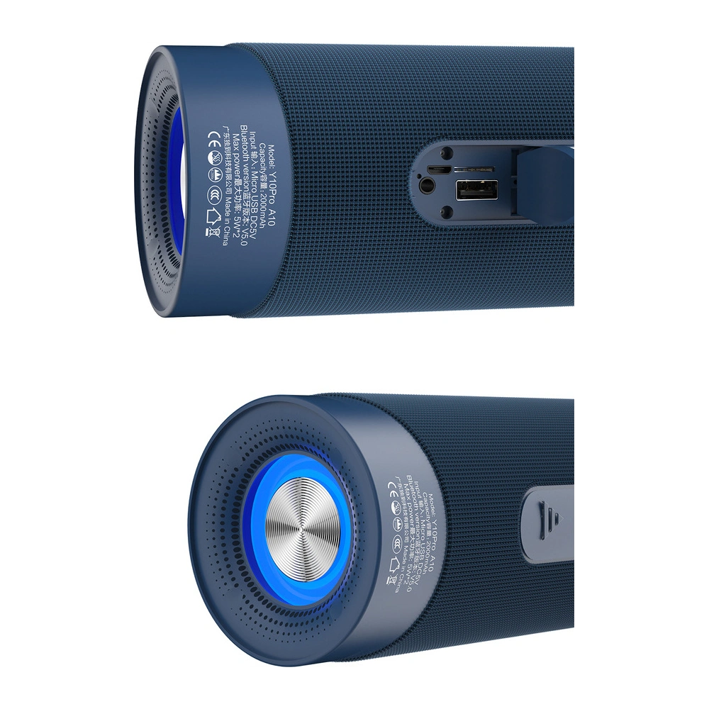 Hurtownia GSM - Głośnik Bluetooth 5.0 Dudao RGB czarny (Y10Pro) - DDA172 - {ean13} - Hurt